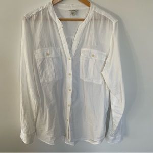 LLBean organic cotton shirt US XL